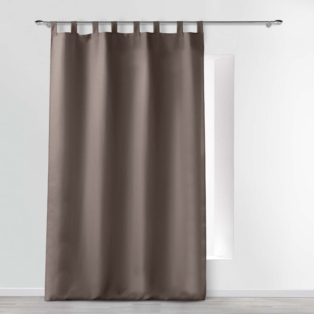 Barna függöny 140x260 cm Essentiel – douceur d'intérieur