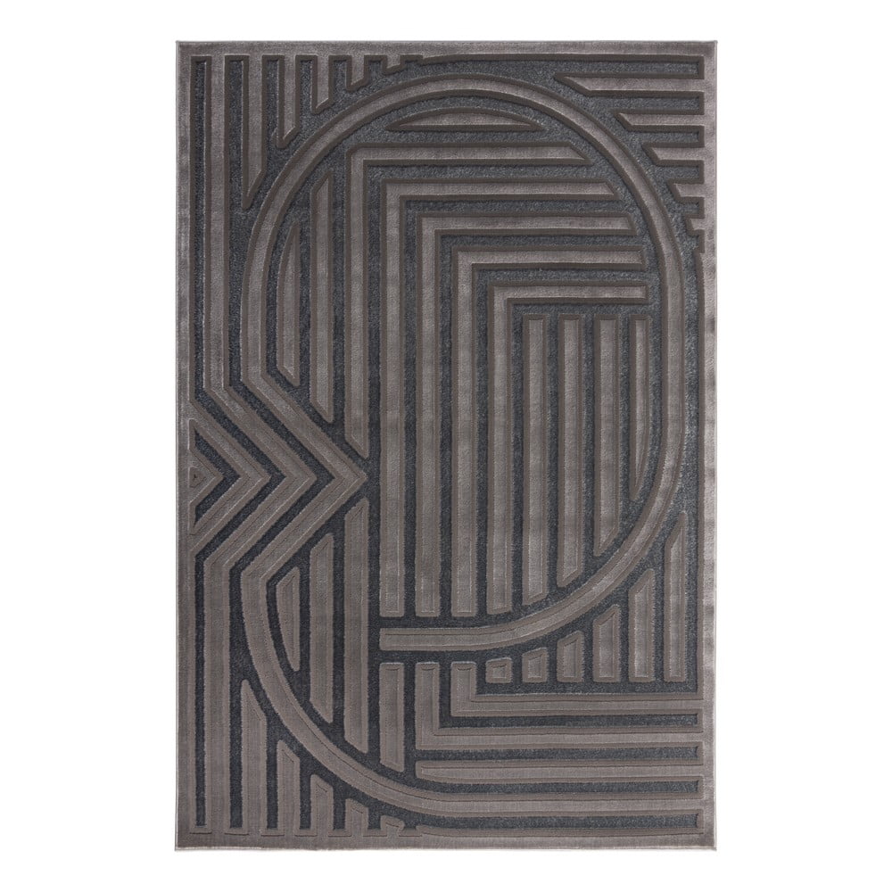 Szürke szőnyeg 170x116 cm Eris Gatsby - Flair Rugs