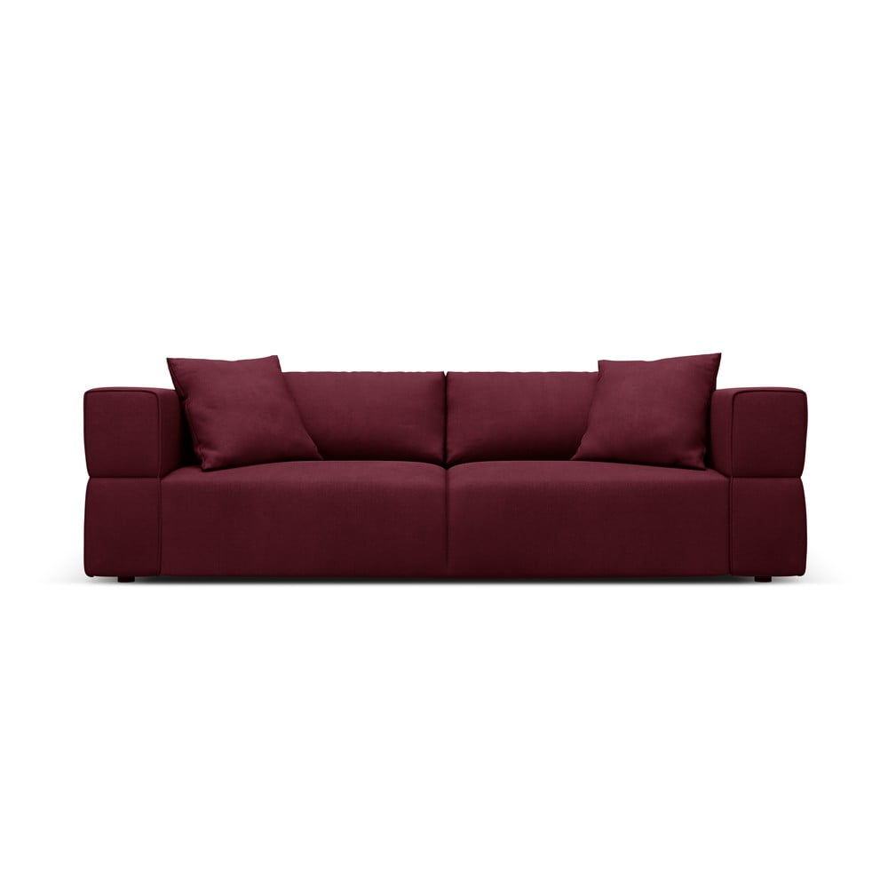 Borvörös kanapé 248 cm esther – milo casa