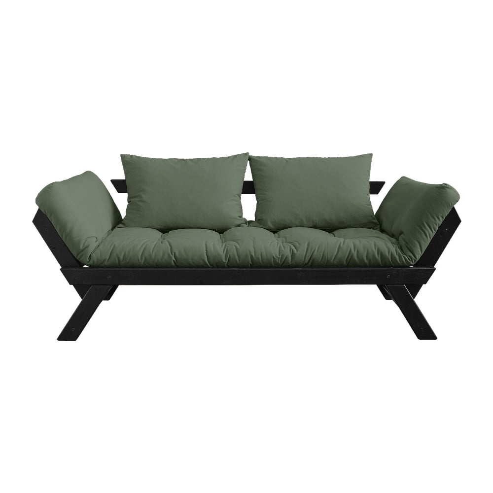 Bebop Black/Olive Green variálható kanapé - Karup Design