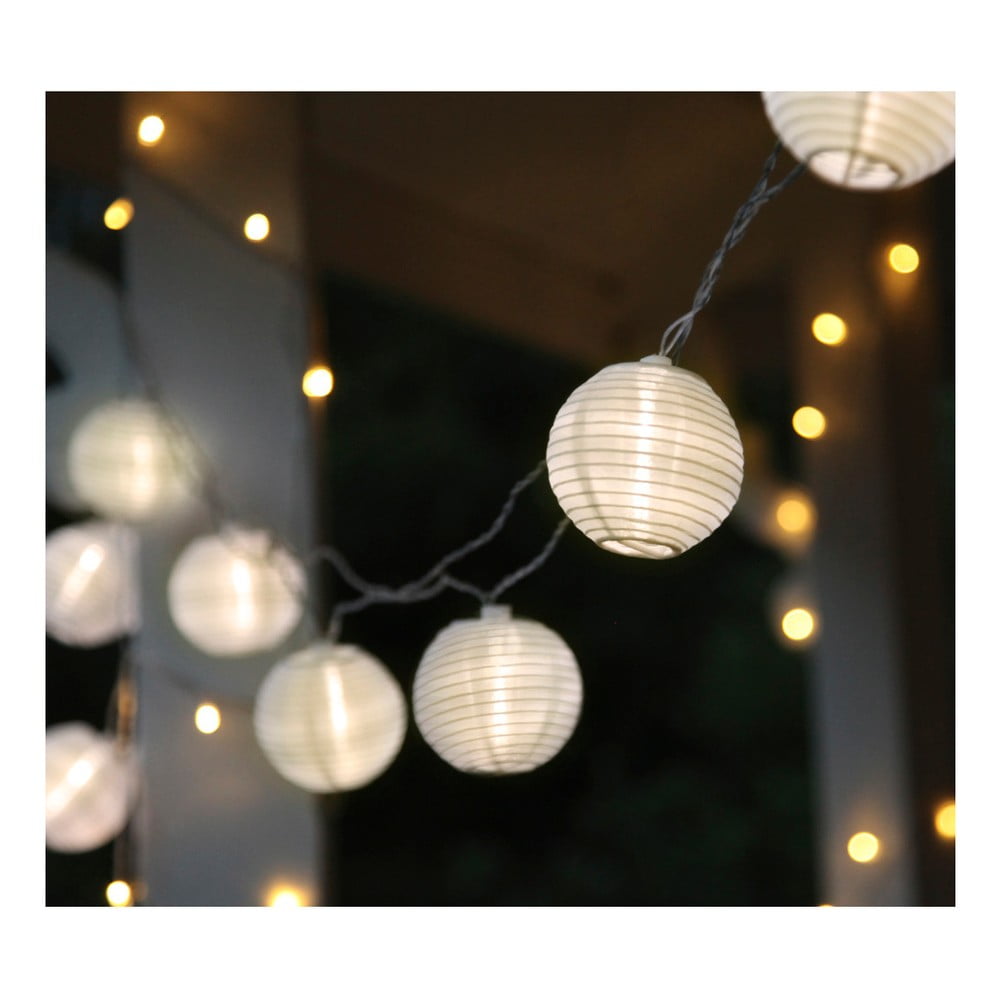 Festival fehér kültéri LED fényfüzér, hosszúság 4,5 m - Star Trading
