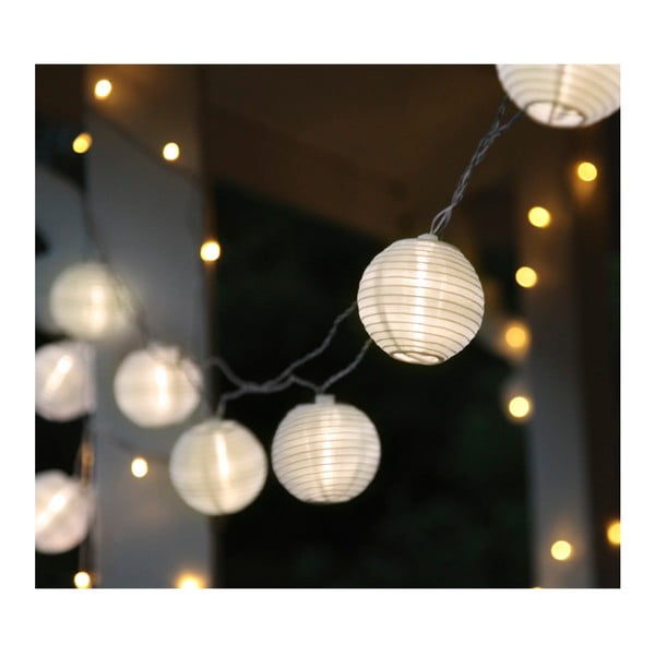 Festival fehér kültéri LED fényfüzér, hosszúság 4,5 m - Star Trading