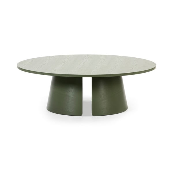 Cep zöld dohányzóasztal, ø 110 cm - Teulat