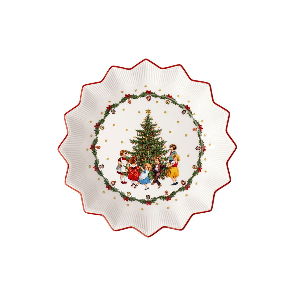 Porcelán tál karácsonyi motívummal, ø 24,2 cm - Villeroy & Boch