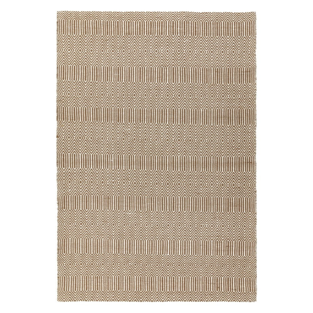Világosbarna gyapjú szőnyeg 120x170 cm sloan – asiatic carpets