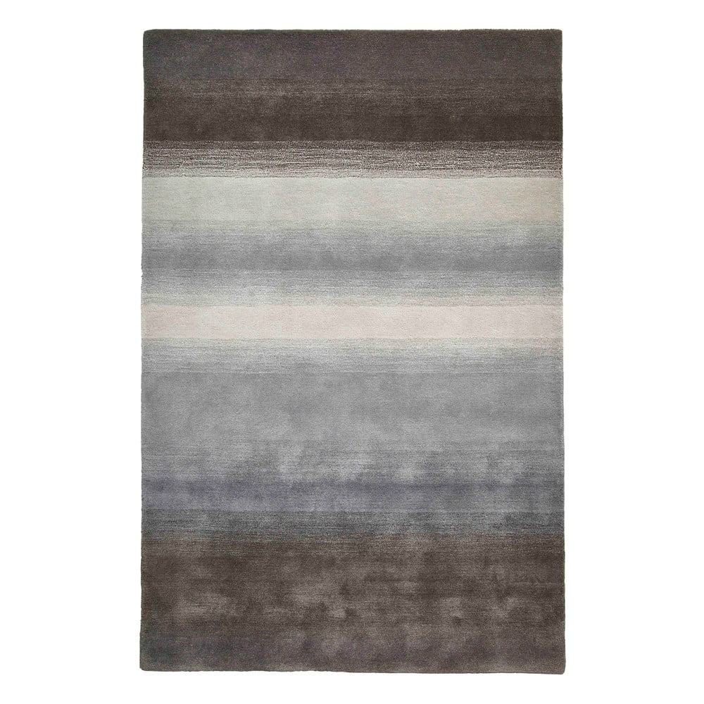 Szürke gyapjú szőnyeg 230x150 cm elements - think rugs