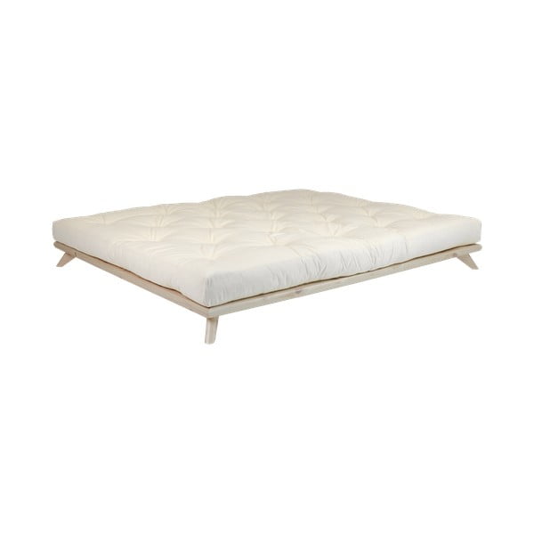 Senza Bed Natural ágy, 140 x 200 cm - Karup Design