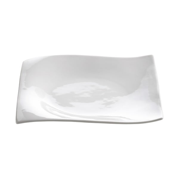 Motion fehér porcelán desszertes tányér, 20 x 20 cm - Maxwell & Williams