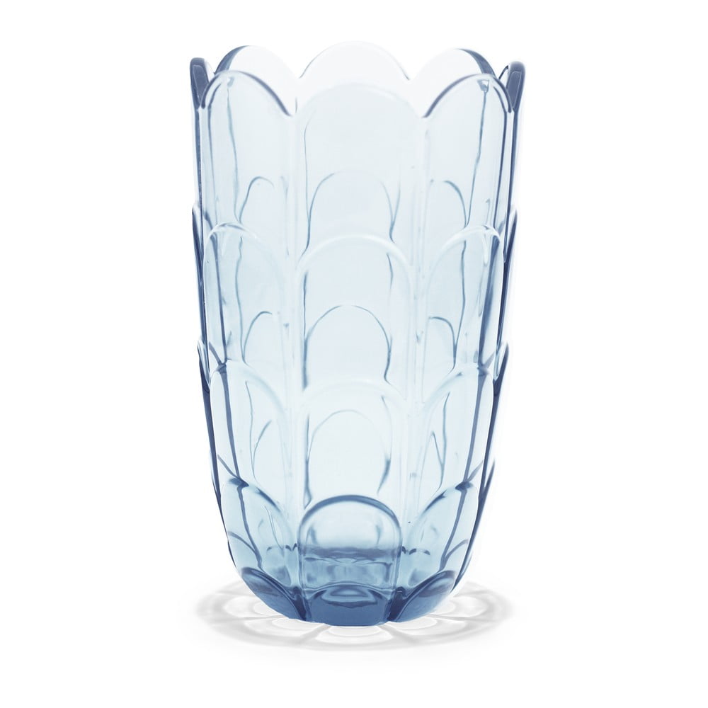 Világoskék üveg kézzel készített váza (magasság 19 cm) Lily – Holmegaard