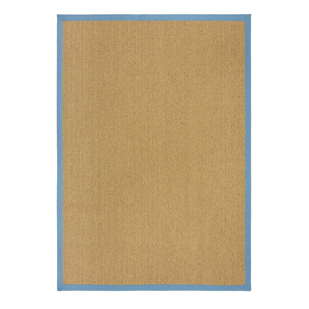 Világoskék-világosbarna kültéri-beltéri szőnyeg 160x230 cm Sisal Look – Flair Rugs