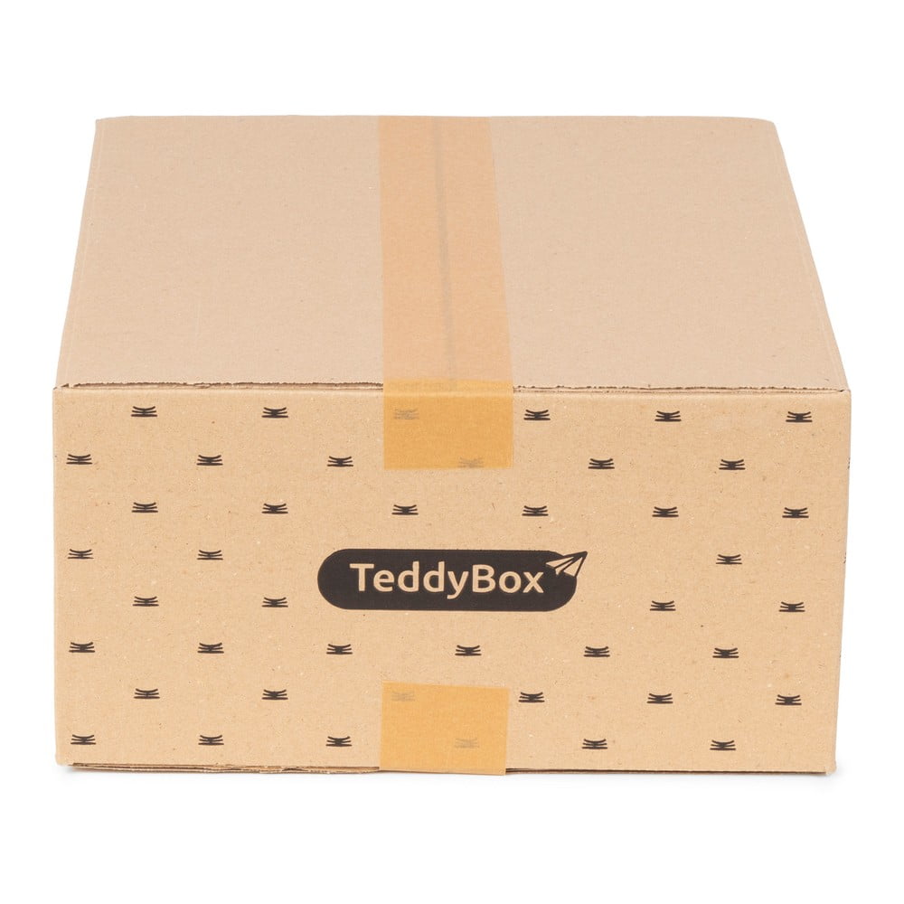 Teddy 3 db-os bézs tárolódoboz szett, 35 x 15 cm - Compactor