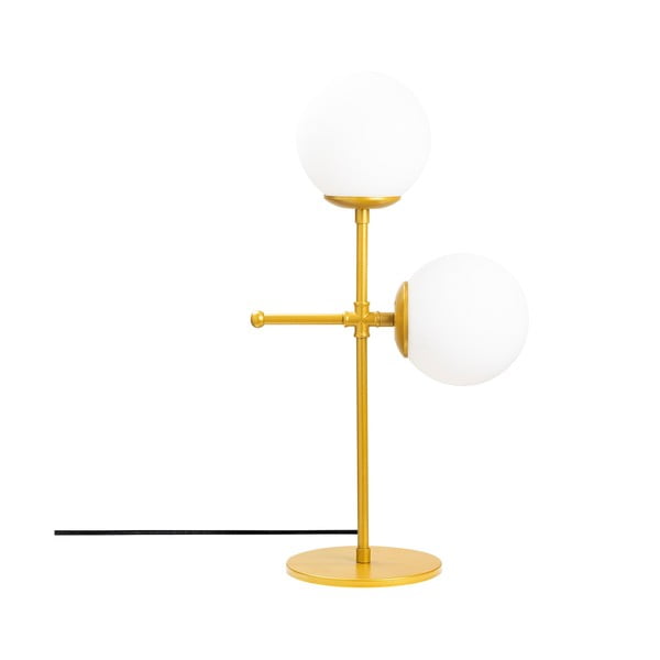 Mudoni fehér-aranyszín asztali lámpa - Opviq lights