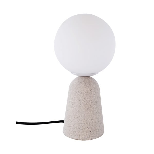 Creta szürke asztali lámpa, magasság 29,5 cm - SULION