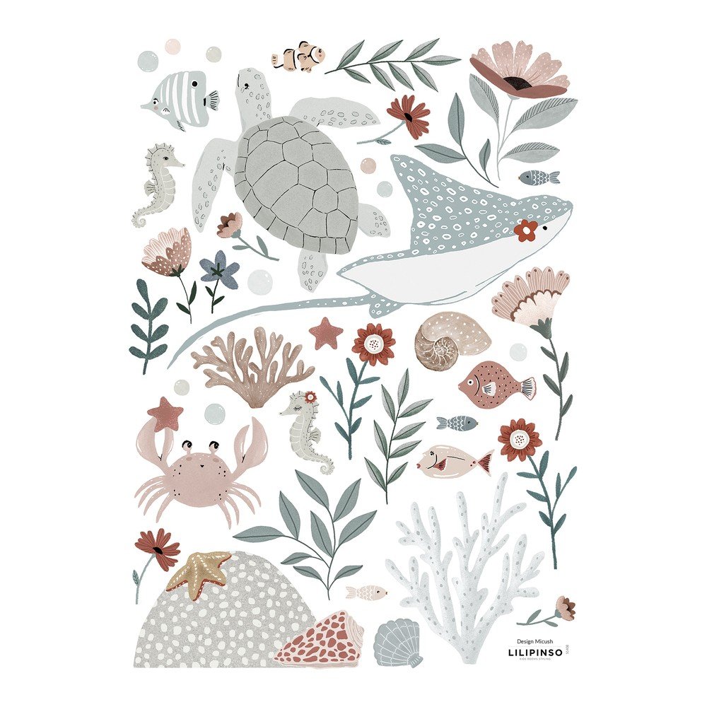 Matrica lap 30x42 cm Ocean Dream – Lilipinso