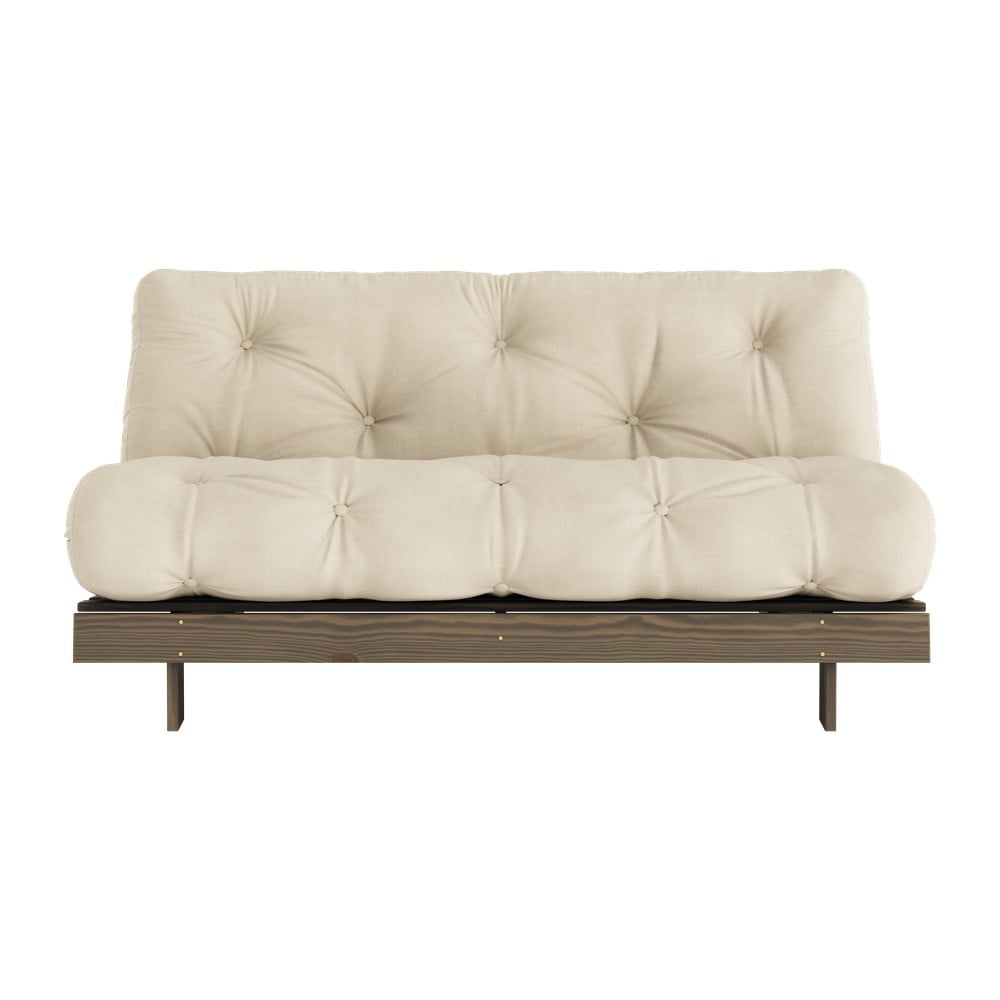 Bézses krémszínű kinyitható kanapé 160 cm Roots – Karup Design