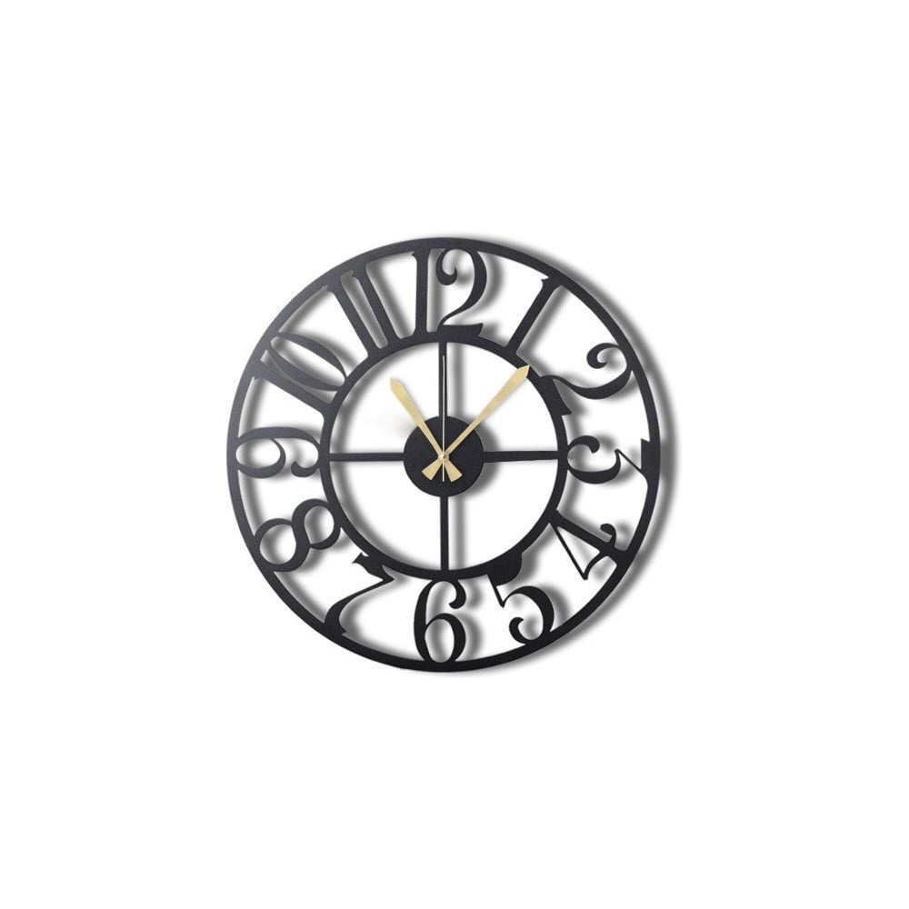 The Old Times fém falióra, 50 x 50 cm