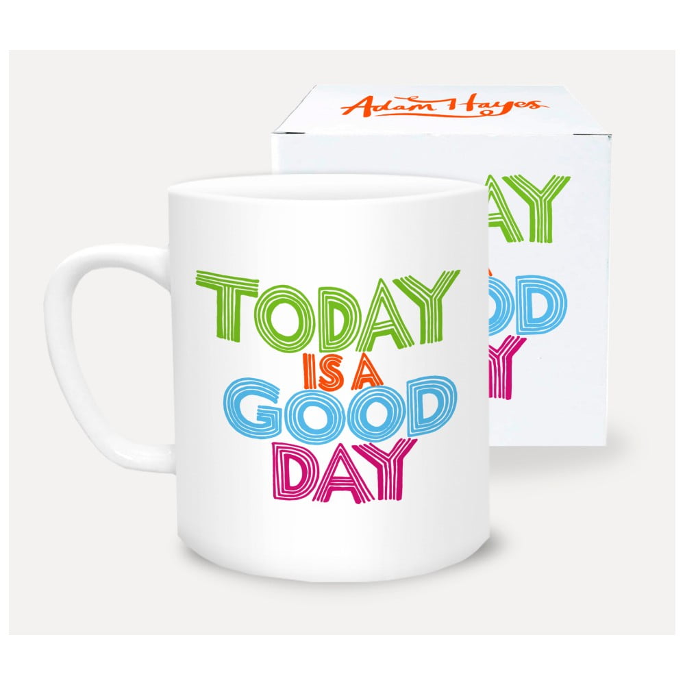 Today is a Good Day porcelán bögre - U Studio Design