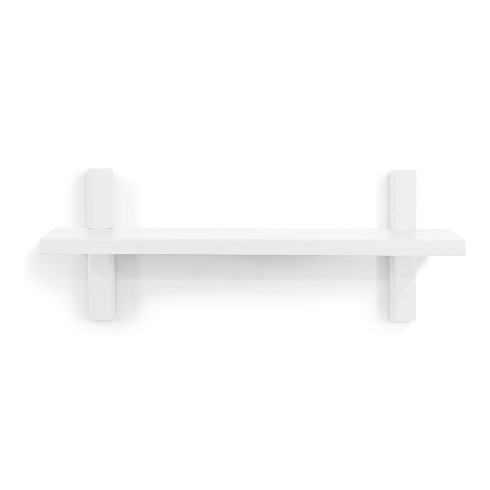Fehér fém fali polc 60 cm hola – spinder design