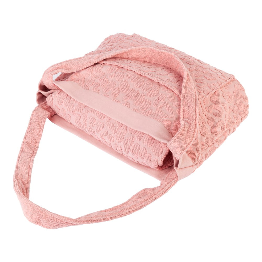 Terry rózsaszín táska, ami egyben strandtörölköző - Sunnylife