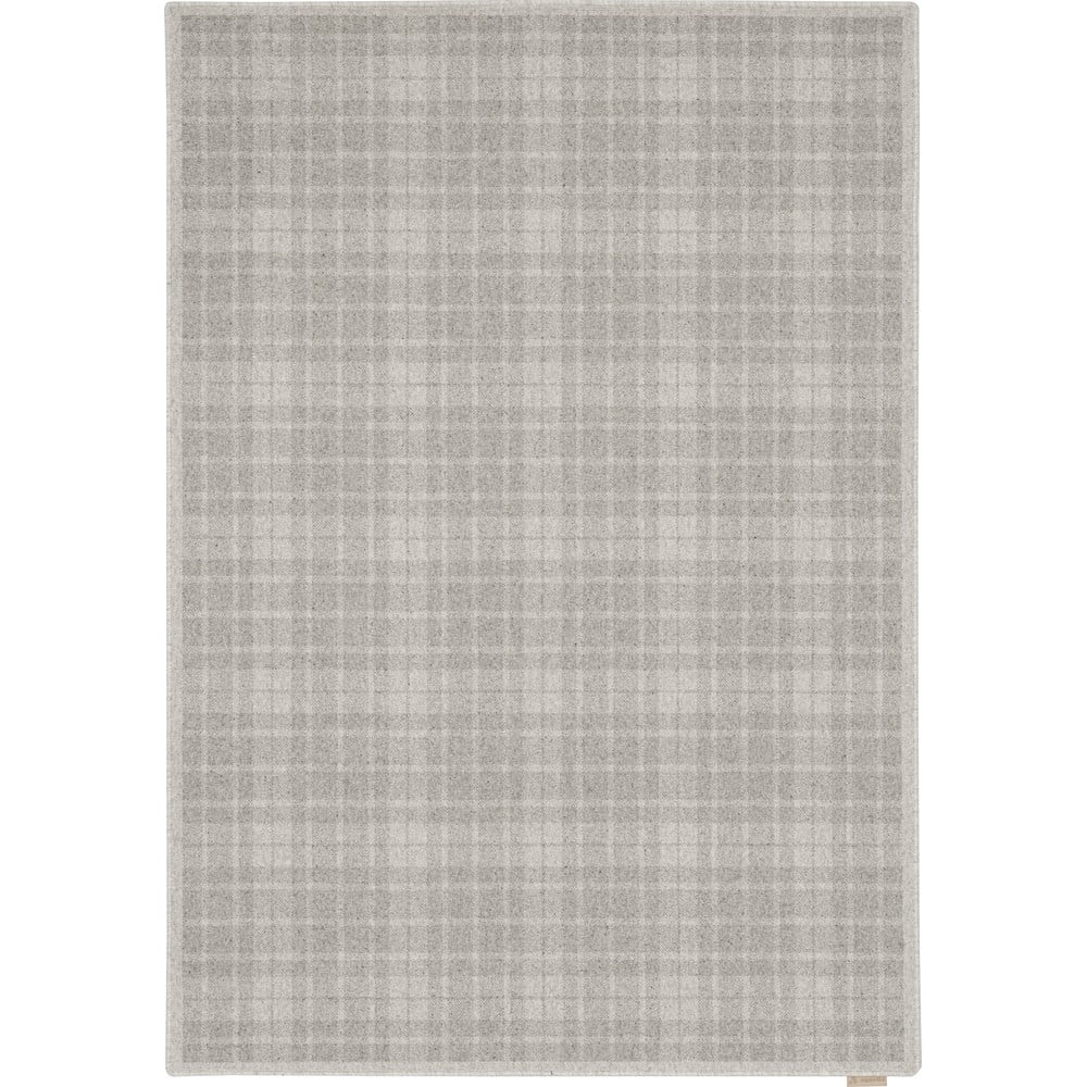Világosszürke gyapjú szőnyeg 200x300 cm pano – agnella