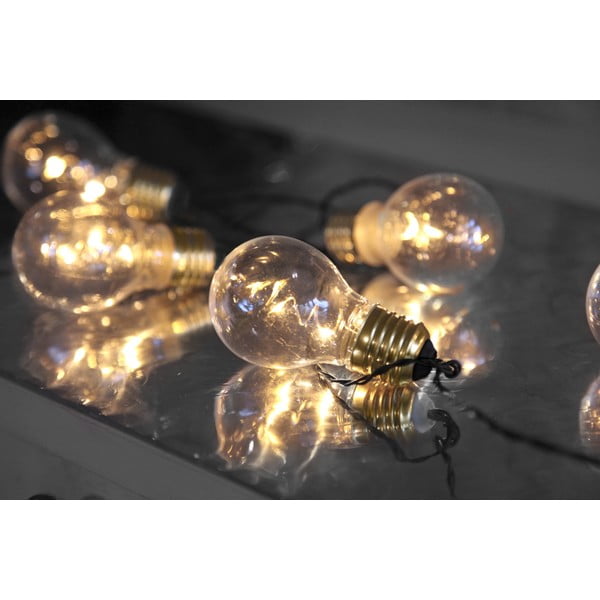 Bulbs In Love fehér LED fényfüzér, hosszúság 1 m - Star Trading