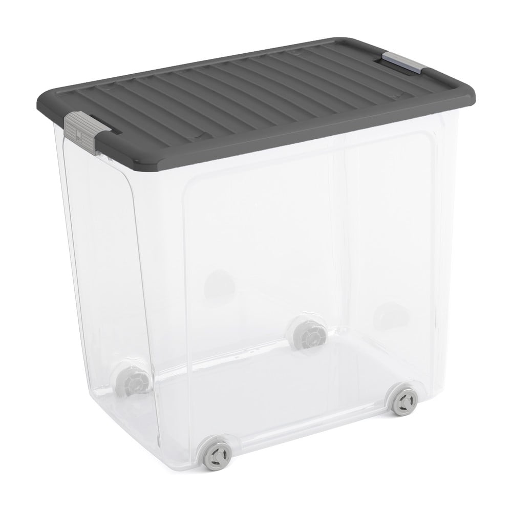 Fedeles műanyag tárolódoboz 56,5x39x51,5 cm W box XL – KIS