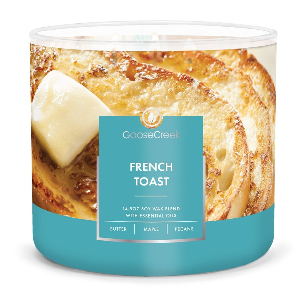 French Toast illatgyertya dobozban, égési idő 35 óra - Goose Creek