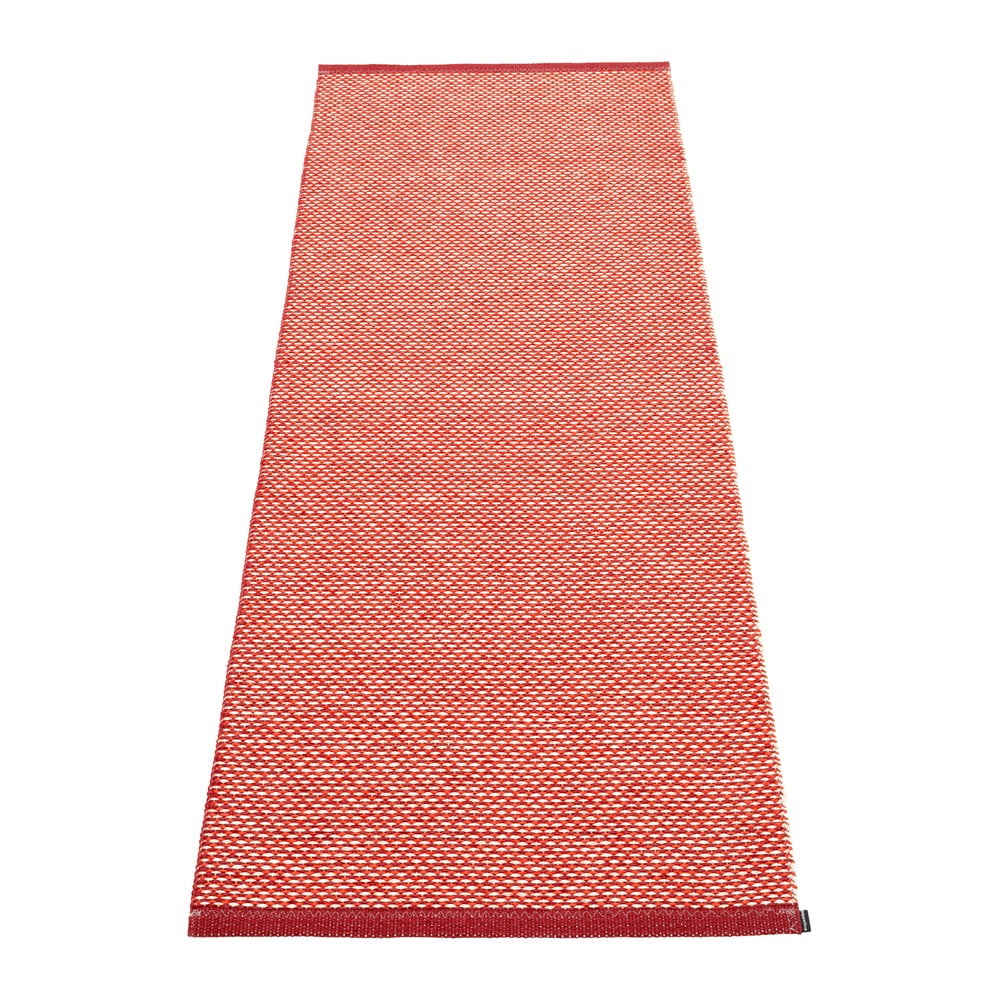 Piros kültéri-beltéri futószőnyeg 70x200 cm Effi Dark Red – Pappelina