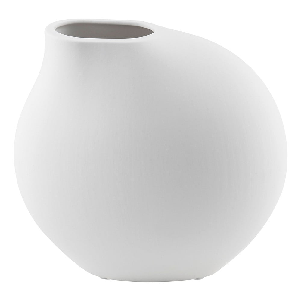 Világosszürke porcelán váza (magasság 14 cm) Nona – Blomus