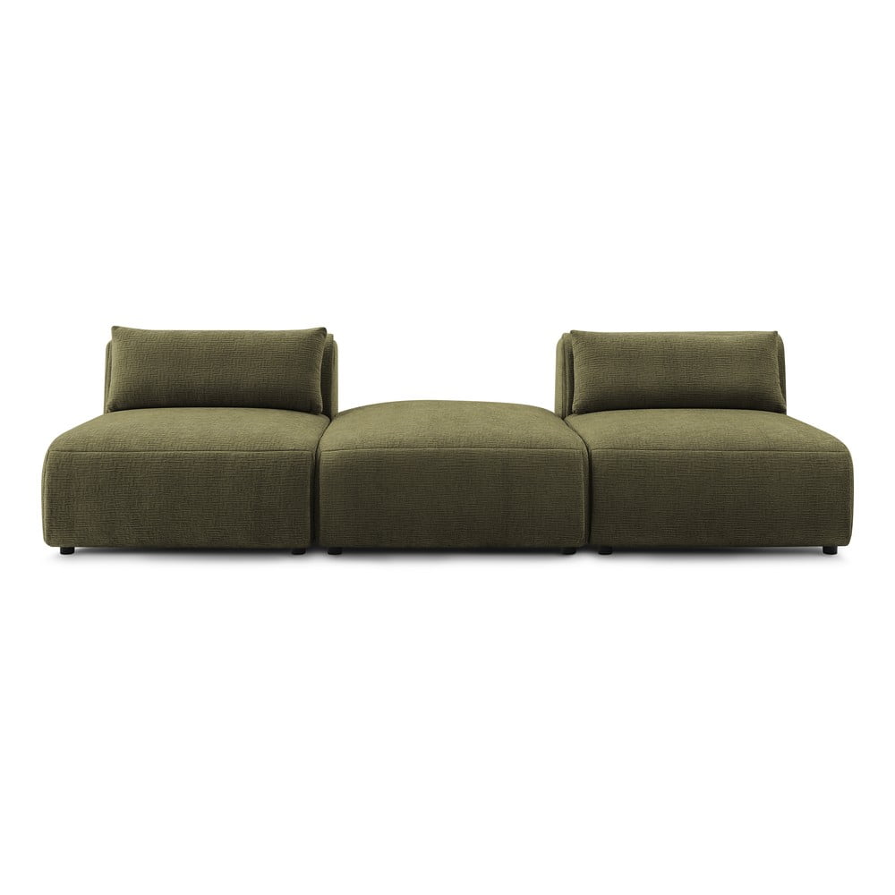 Zöld kanapé 283 cm jeanne – bobochic paris