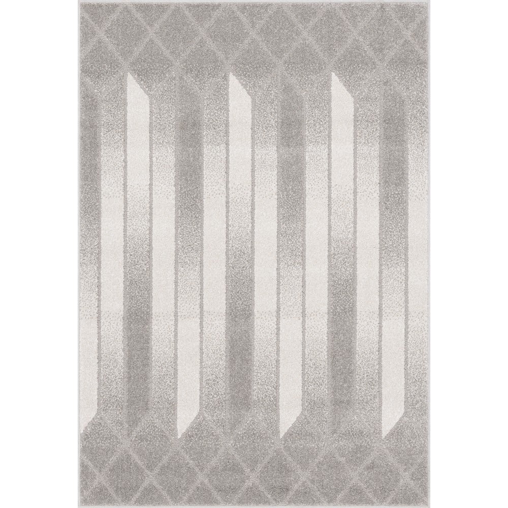 Szürke-krémszínű szőnyeg 133x190 cm lori – fd