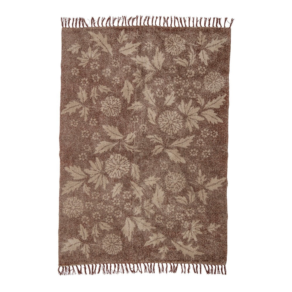 Barna pamut szőnyeg 140x200 cm Malu – Bloomingville