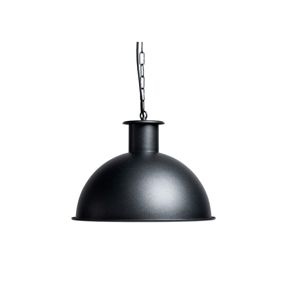 Fekete függőlámpa fém búrával ø 38 cm Freja – CustomForm