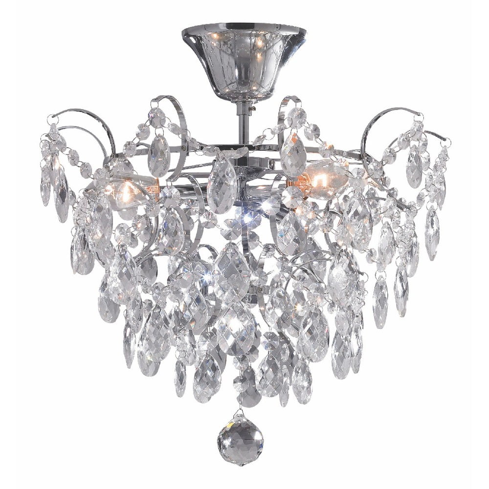 Rosendal ezüstszínű mennyezeti lámpa, ⌀ 36 cm - Markslöjd