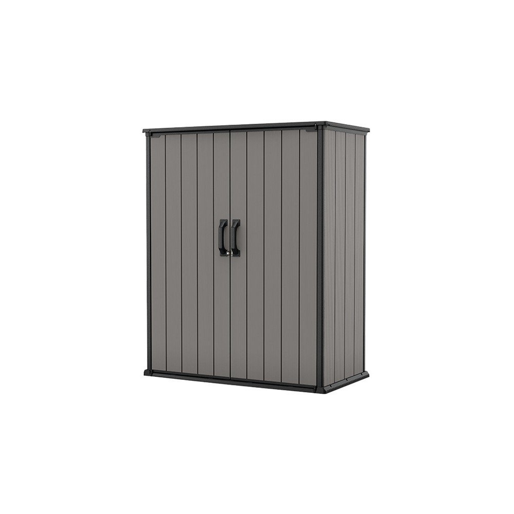Szürke műanyag kerti szekrény Tall – Keter