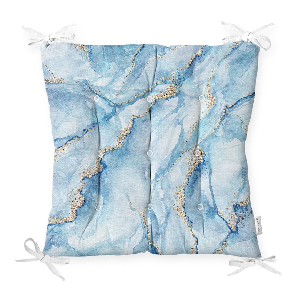 Marble Blue székpárna, 40 x 40 cm - Minimalist Cushion Covers