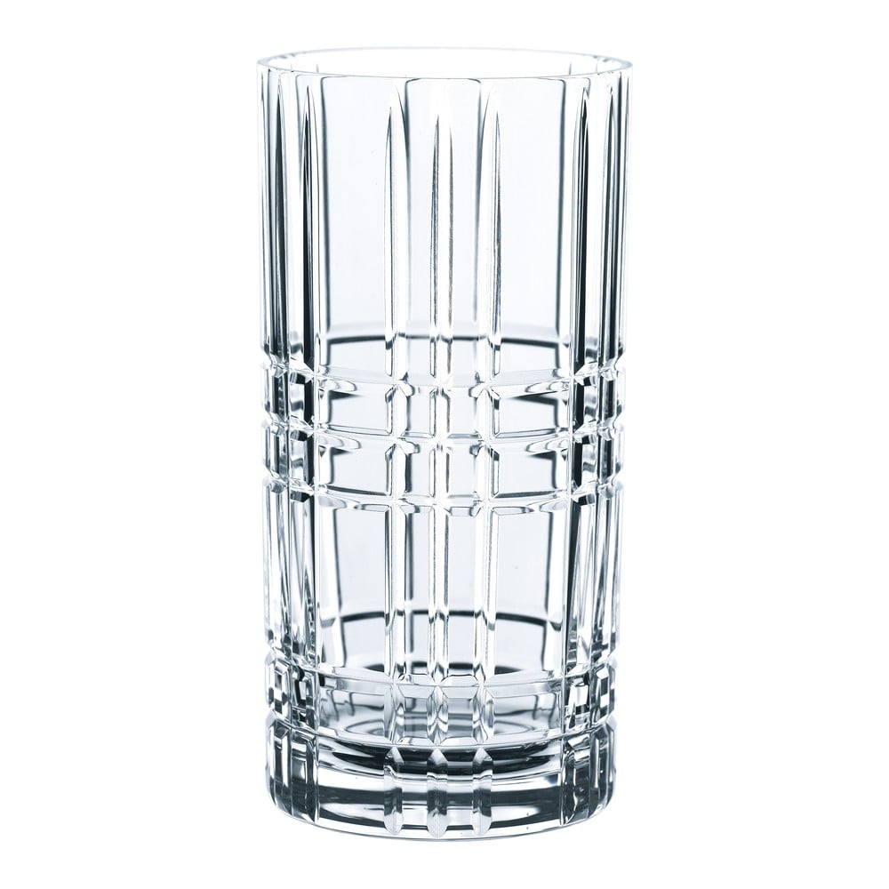 Square Longdrink 4 db kristályüveg pohár, 445 ml - Nachtmann