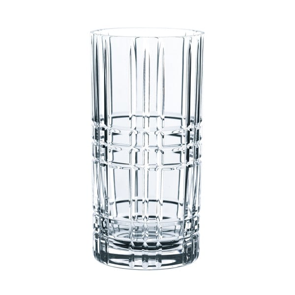Long Drink 4 db-os kristályüveg pohár és szívószál szett, 445 ml - Nachtmann