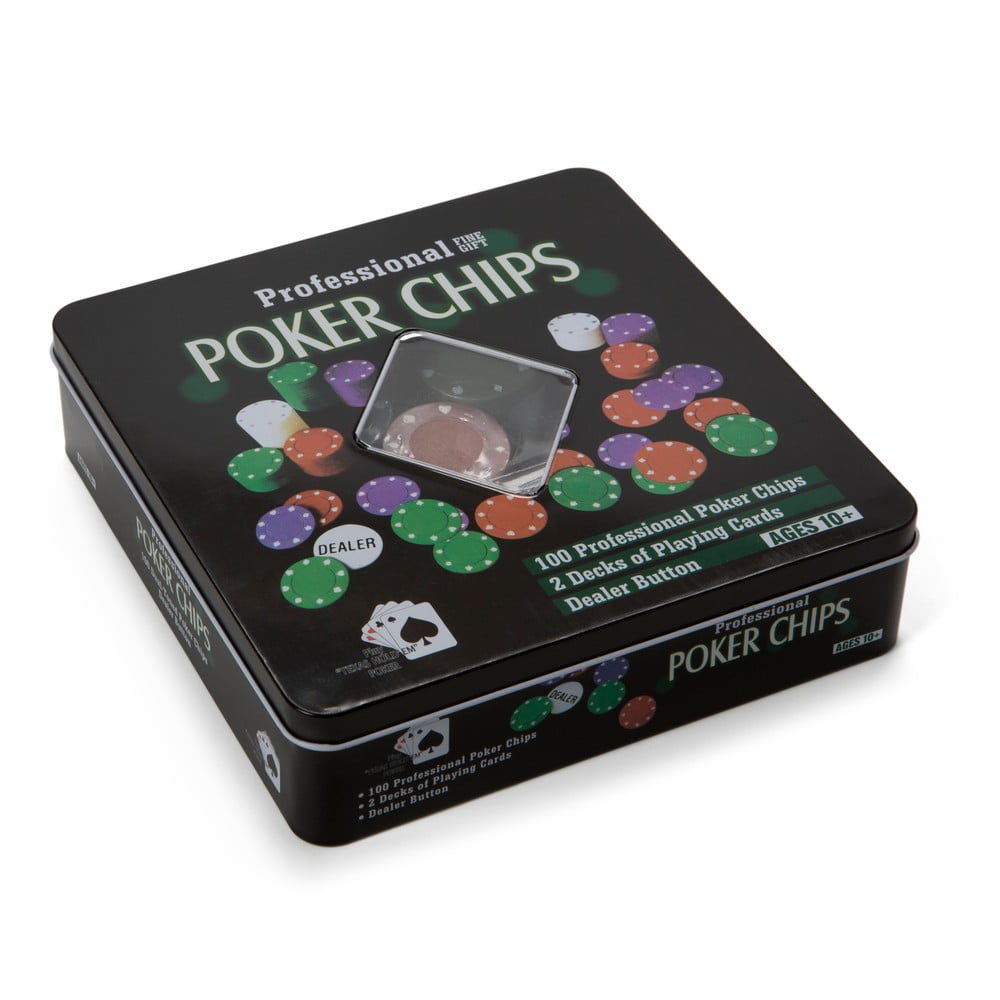 Gamble póker szett dobozban - Tri-Coastal Design