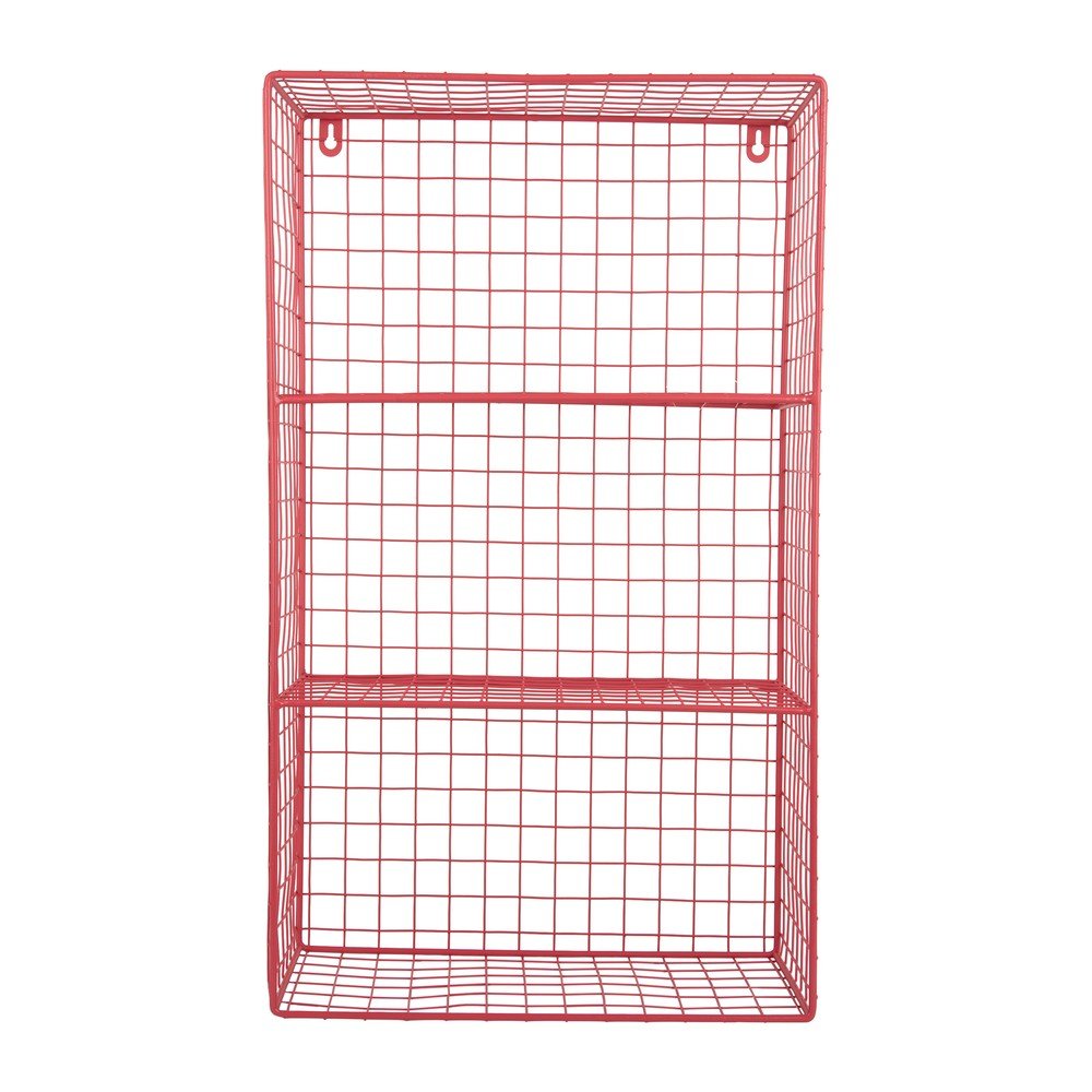 Piros többszintes acél fali polc 60 cm Reja – PT LIVING
