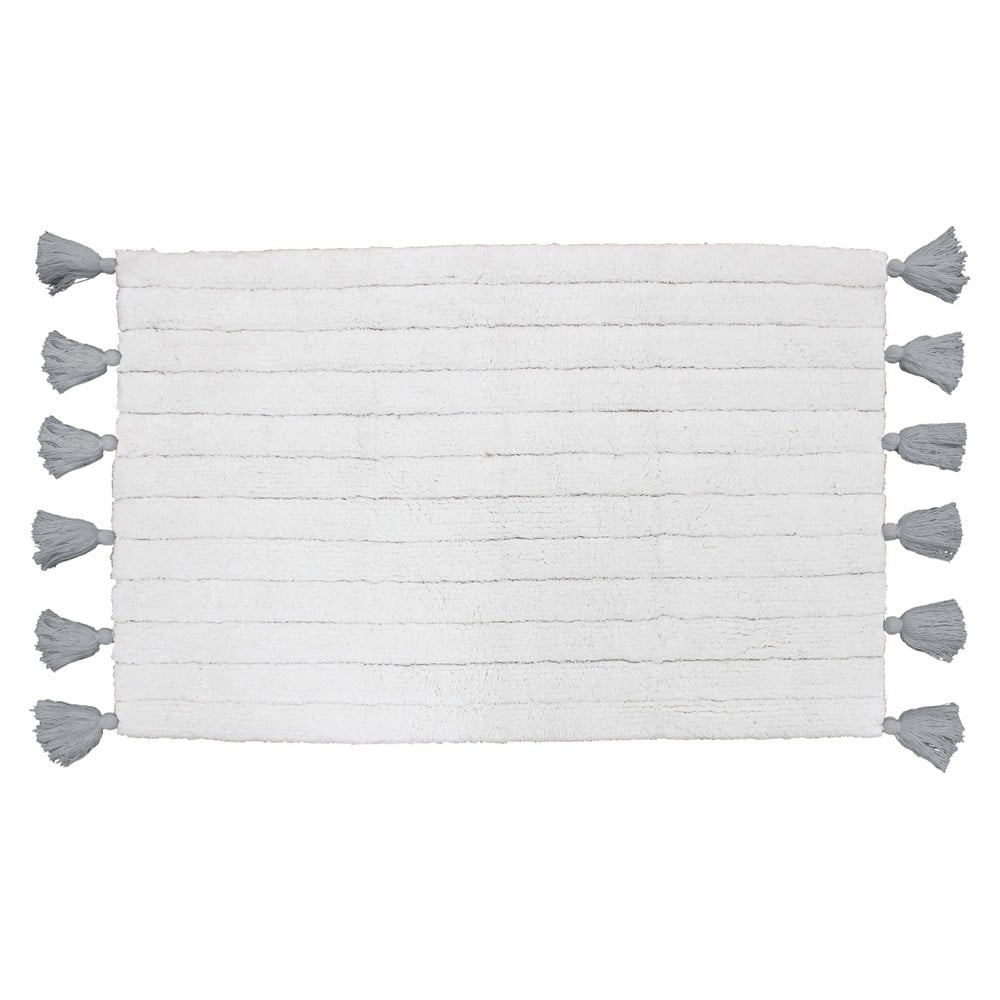 Világosszürke fürdőszobai kilépő 50x80 cm Minatis – douceur d'intérieur