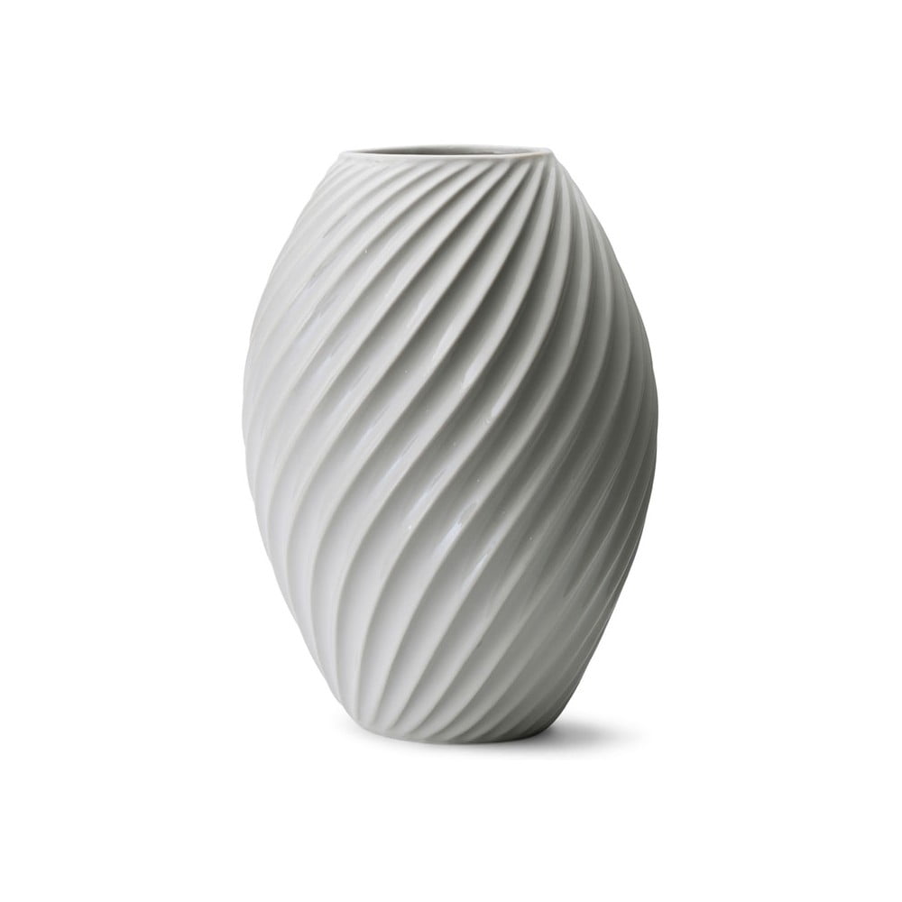 River fehér porcelán váza, magasság 26 cm - Morsø