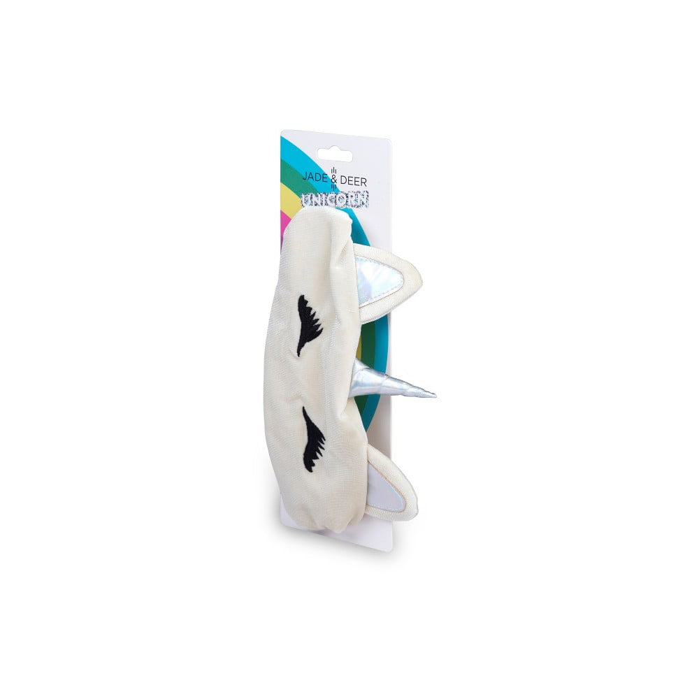 Unicorn fehér alvómaszk - Tri-Coastal Design