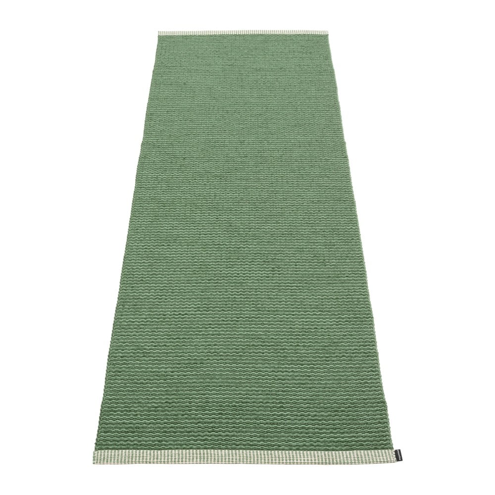 Zöld kültéri-beltéri futószőnyeg 70x200 cm Mono Leaf Oregano – Pappelina