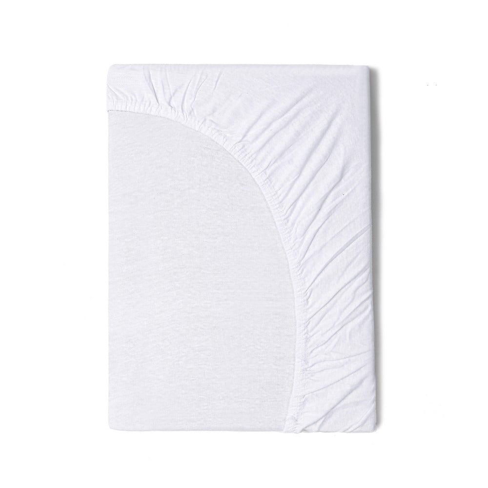 Fehér pamut gumis gyereklepedő, 60 x 120 cm - Good Morning