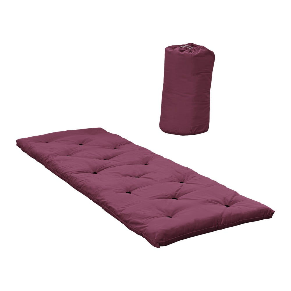Piros futon matrac 70x190 cm bed in a bag bordeaux – karup design