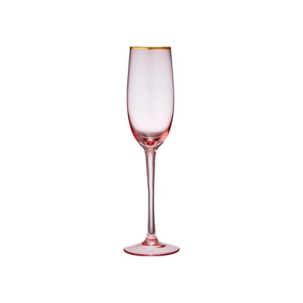Chloe rózsaszín pezsgőspohár, 250 ml - Ladelle