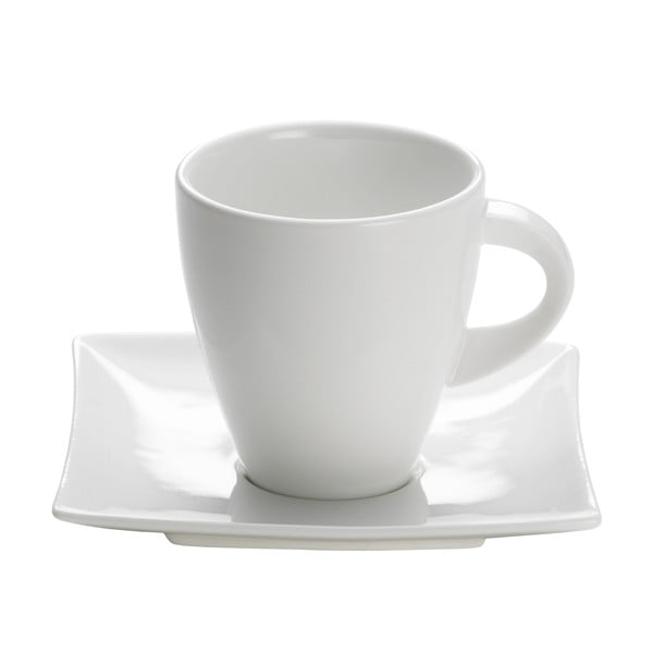 East Meets West fehér porcelán csésze és csészealj, 170 ml - Maxwell & Williams