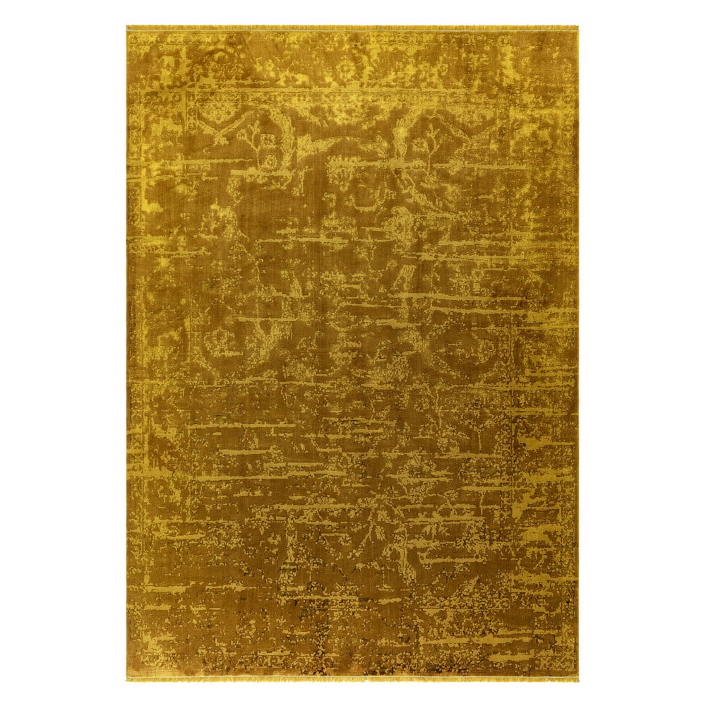 Abstract sárga szőnyeg, 200 x 290 cm - Asiatic Carpets