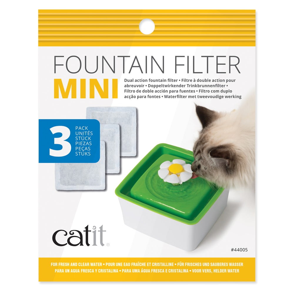 Szűrő szett itatókútba macskáknak, 3 db-os Catit Mini Flower – Plaček Pet Products